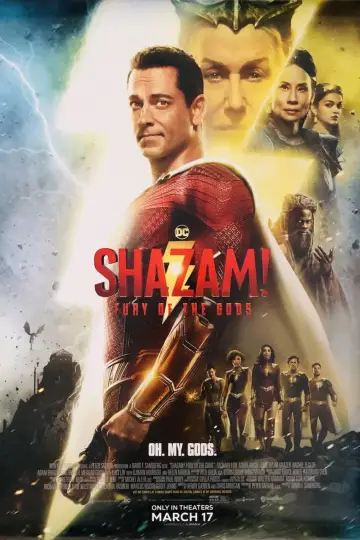 Plakat do filmu "Shazam! Gniew bogów" #9497