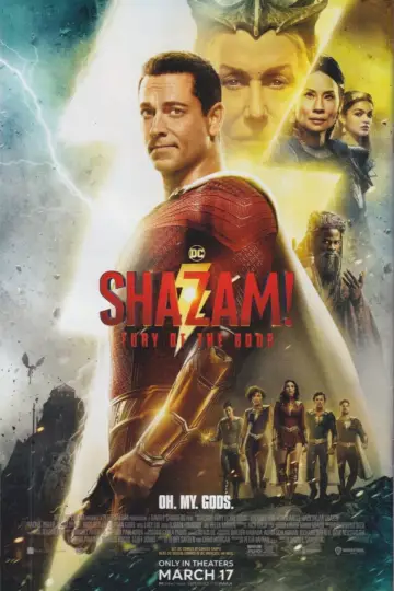 Plakat do filmu "Shazam! Gniew bogów" #9507