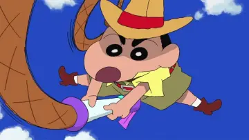 Zasłona do filmu "クレヨンしんちゃん 新婚旅行ハリケーン～失われたひろし～" #888115