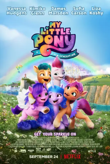 Plakat do filmu "My Little Pony: Nowe pokolenie" #61596