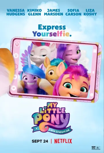 Plakat do filmu "My Little Pony: Nowe pokolenie" #61599