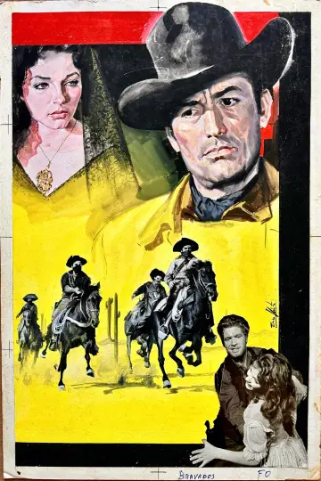 Plakat do filmu "Bravados" #1633510