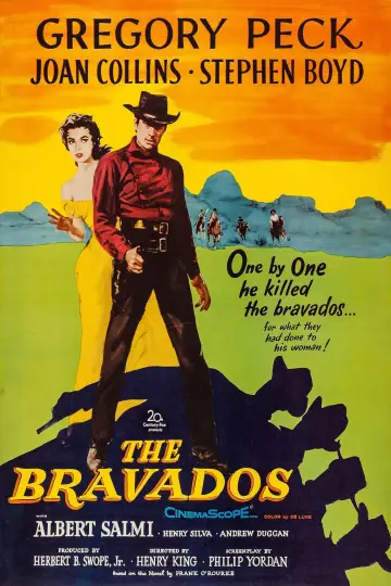 Plakat do filmu "Bravados" #354219