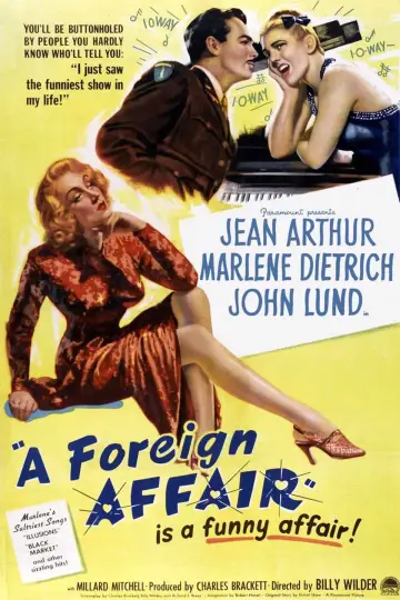 Plakat do filmu "A Foreign Affair" #1063026