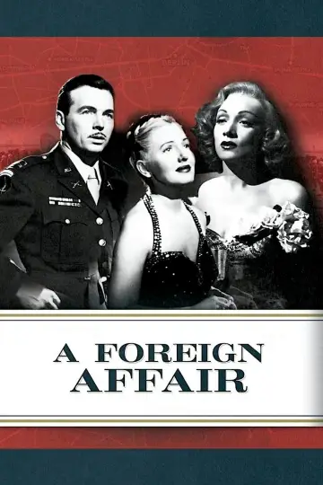 Plakat do filmu "A Foreign Affair" #1063029