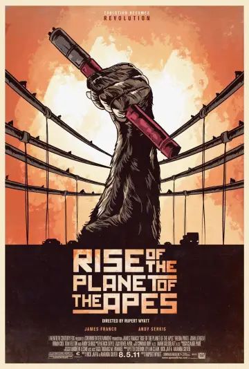 Plakat do filmu "Geneza Planety Małp" #21975