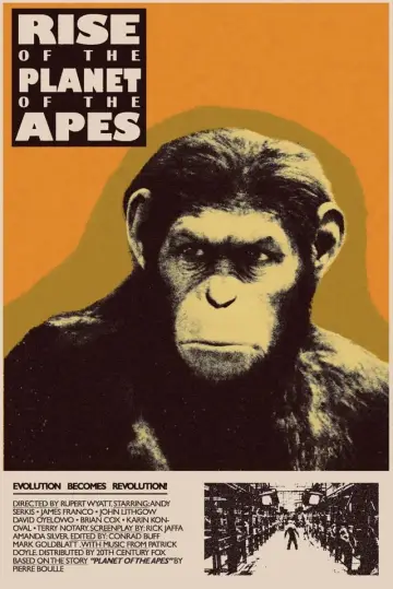 Plakat do filmu "Geneza Planety Małp" #486964