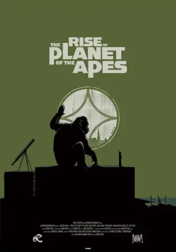 Plakat do filmu "Geneza Planety Małp" #598983