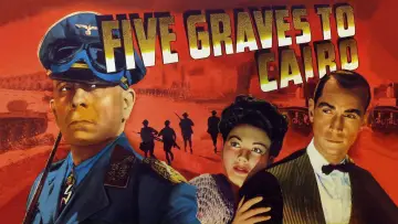 Zasłona do filmu "Five Graves to Cairo" #1111918