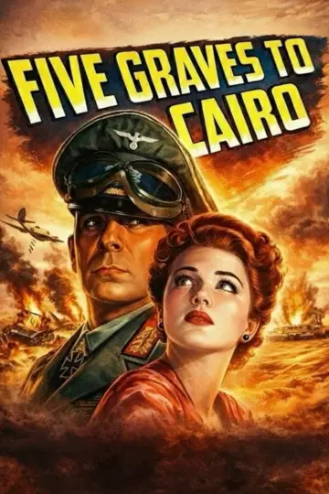 Plakat do filmu "Five Graves to Cairo" #1111926