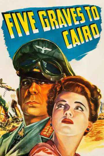 Plakat do filmu "Five Graves to Cairo" #1111927