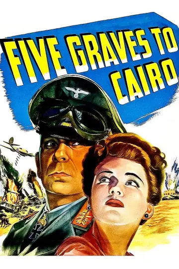 Plakat do filmu "Five Graves to Cairo" #1111929