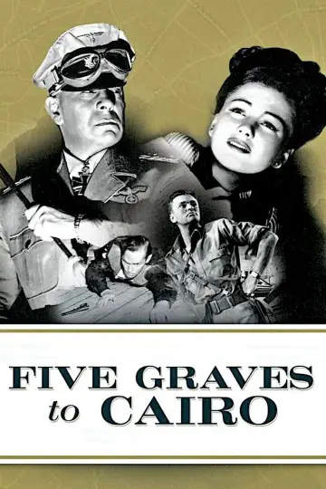 Plakat do filmu "Five Graves to Cairo" #1111936