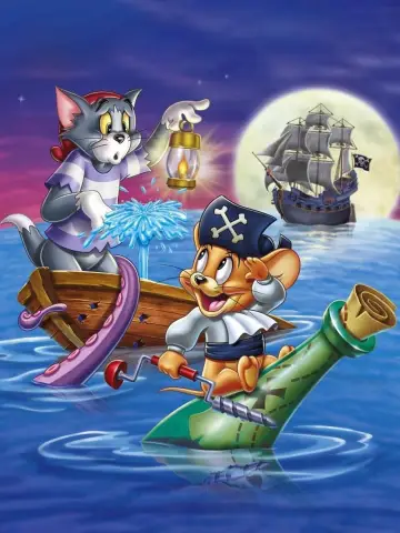 Plakat do filmu "Tom i Jerry: Piraci i kudłaci" #392575