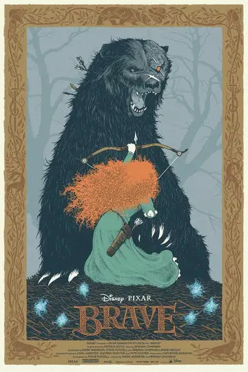 Plakat do filmu "Merida Waleczna" #1725932