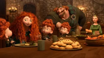 Zasłona do filmu "Merida Waleczna" #245932