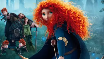 Zasłona do filmu "Merida Waleczna" #245934