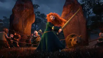Zasłona do filmu "Merida Waleczna" #245946