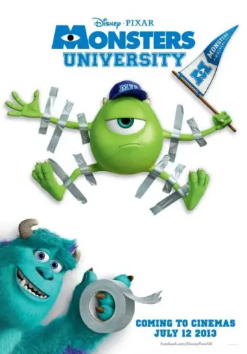 Plakat do filmu "Uniwersytet Potworny" #788626