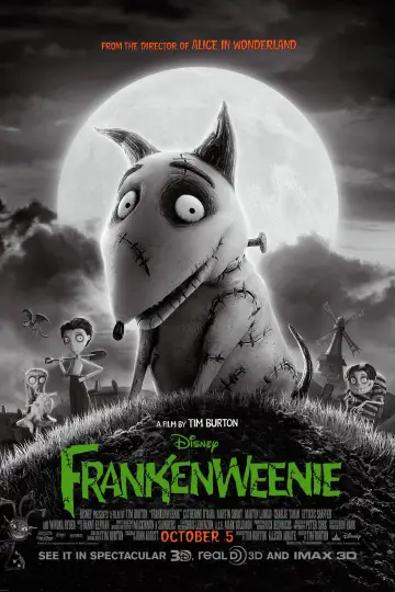 Plakat do filmu "Frankenweenie" #505221