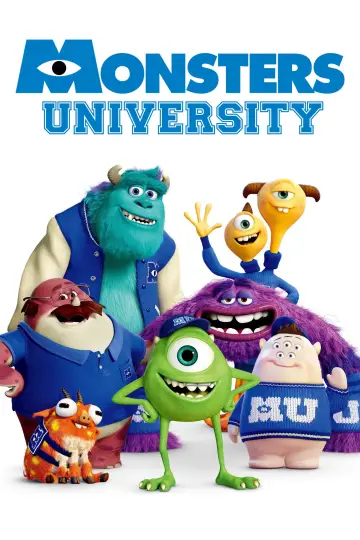 Plakat do filmu "Uniwersytet Potworny" #1155836