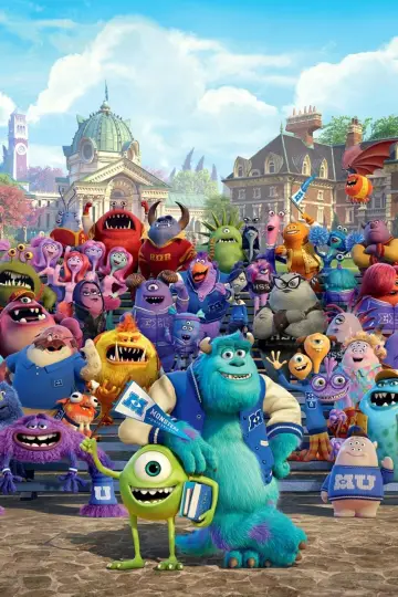 Plakat do filmu "Uniwersytet Potworny" #244973