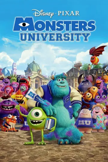 Plakat do filmu "Uniwersytet Potworny" #244979