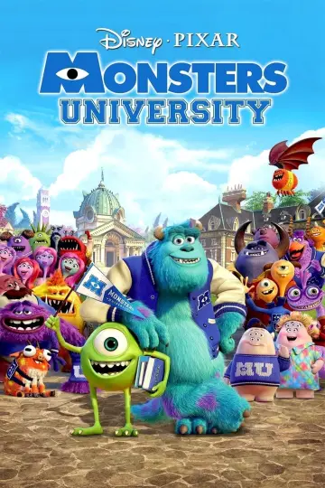 Plakat do filmu "Uniwersytet Potworny" #244980