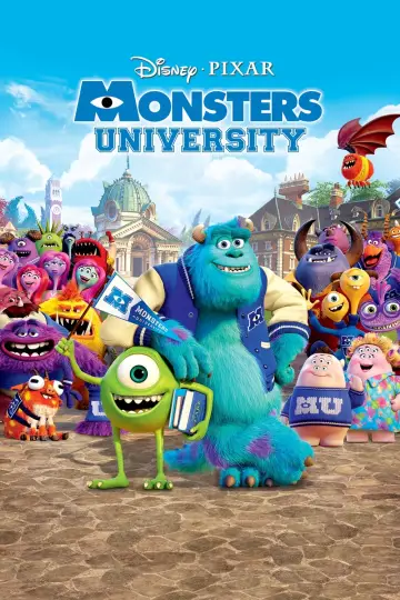 Plakat do filmu "Uniwersytet Potworny" #40899