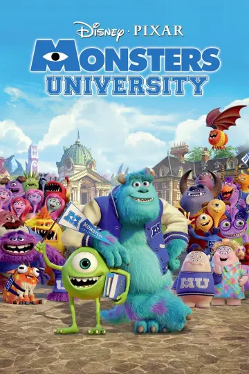 Plakat do filmu "Uniwersytet Potworny" #40901