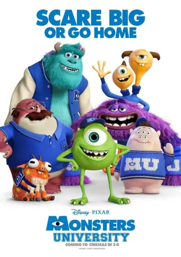 Plakat do filmu "Uniwersytet Potworny" #40917