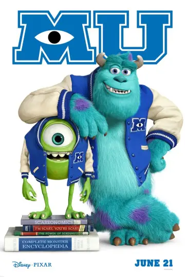 Plakat do filmu "Uniwersytet Potworny" #652176