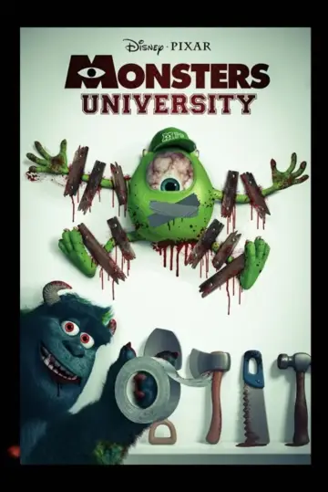 Plakat do filmu "Uniwersytet Potworny" #788616