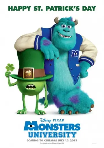 Plakat do filmu "Uniwersytet Potworny" #788627
