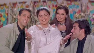 Zasłona do filmu "Hum Saath-Saath Hain" #857618