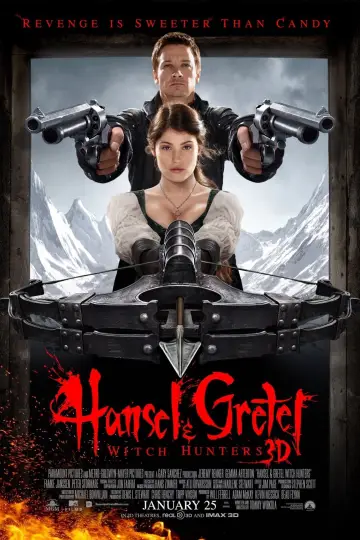 Plakat do filmu "Hansel i Gretel: Łowcy czarownic" #48551