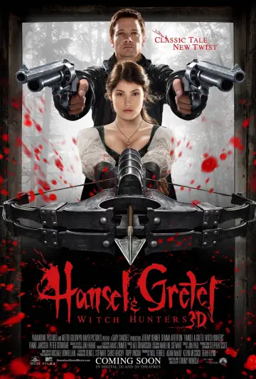 Plakat do filmu "Hansel i Gretel: Łowcy czarownic" #48563