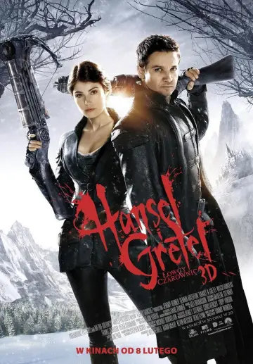 Plakat do filmu "Hansel i Gretel: Łowcy czarownic" #655203