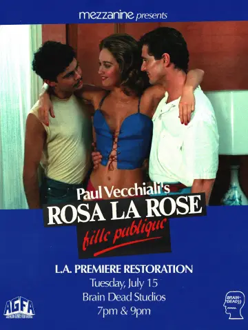 Plakat do filmu "Rosa la rose, fille publique" #1912095
