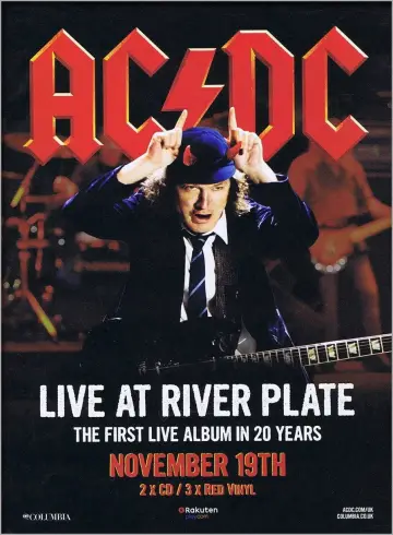 Plakat do filmu "AC/DC: Live at River Plate" #1056345