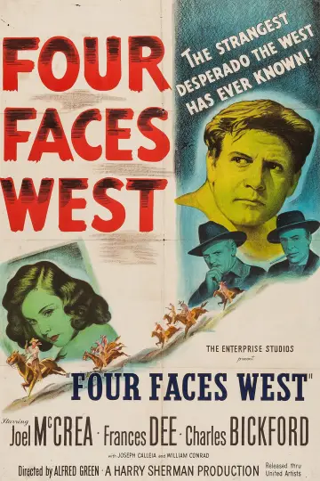 Plakat do filmu "Four Faces West" #1870139