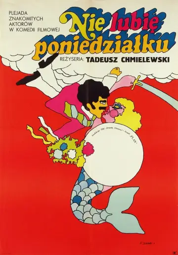 Plakat do filmu "Nie lubię poniedziałku" #1620735