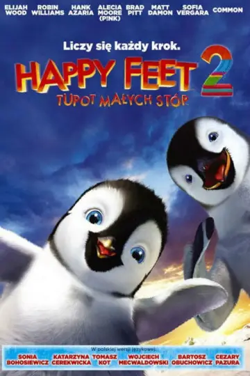 Plakat do filmu "Happy Feet: Tupot małych stóp 2" #725524