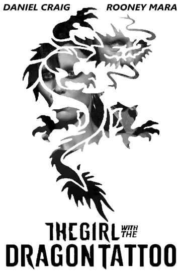 Plakat do filmu "Dziewczyna z tatuażem" #16616