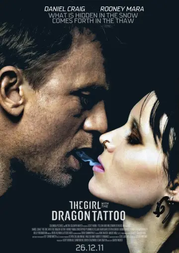 Plakat do filmu "Dziewczyna z tatuażem" #16619
