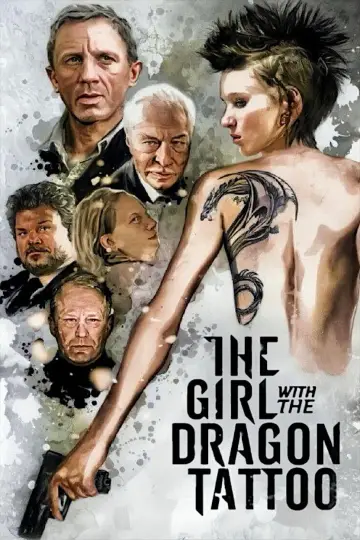 Plakat do filmu "Dziewczyna z tatuażem" #668993