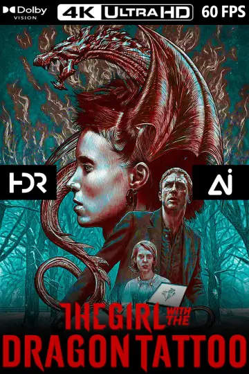 Plakat do filmu "Dziewczyna z tatuażem" #668997
