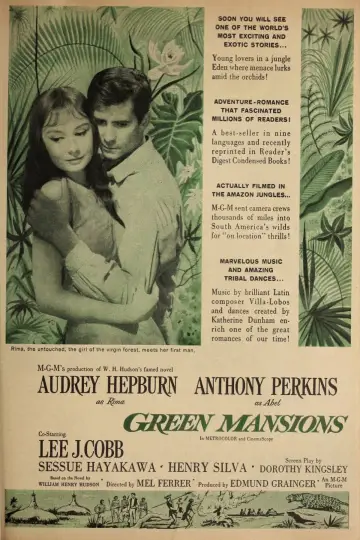 Plakat do filmu "Green Mansions" #1872380