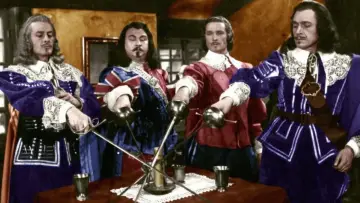 Zasłona do filmu "Les Trois Mousquetaires" #435013