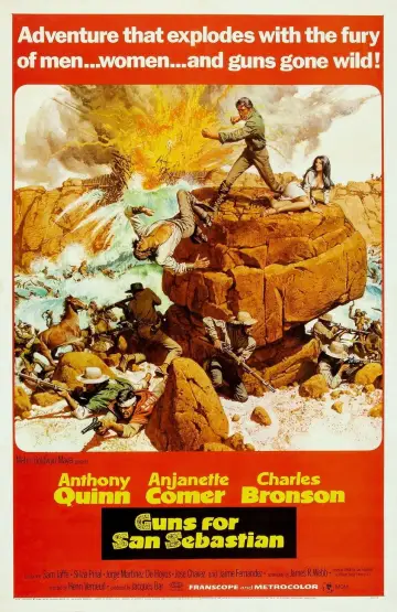 Plakat do filmu "Strzelby dla San Sebastian" #1871813